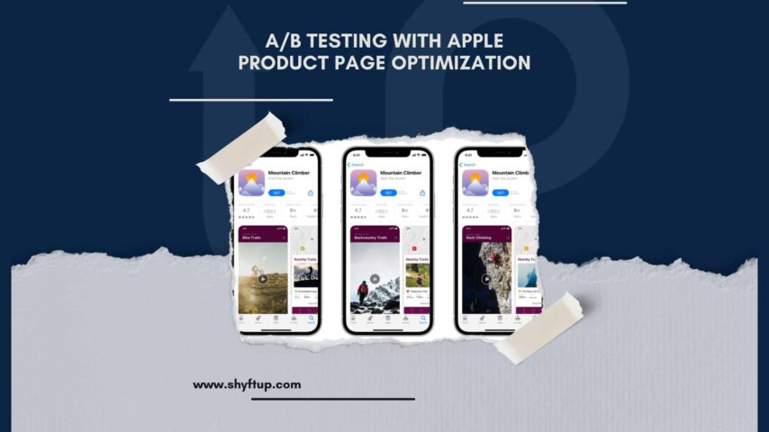 A/B Testing with Apple Product Page Optimization