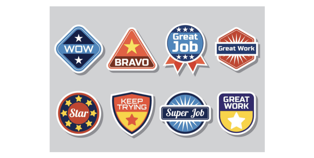 badges