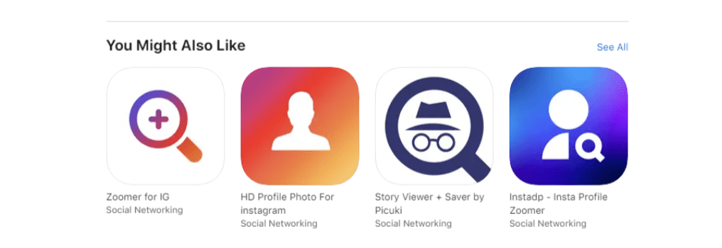 Browse the app store