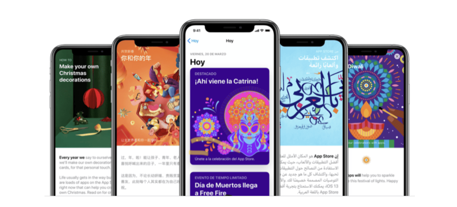 Localization example app store