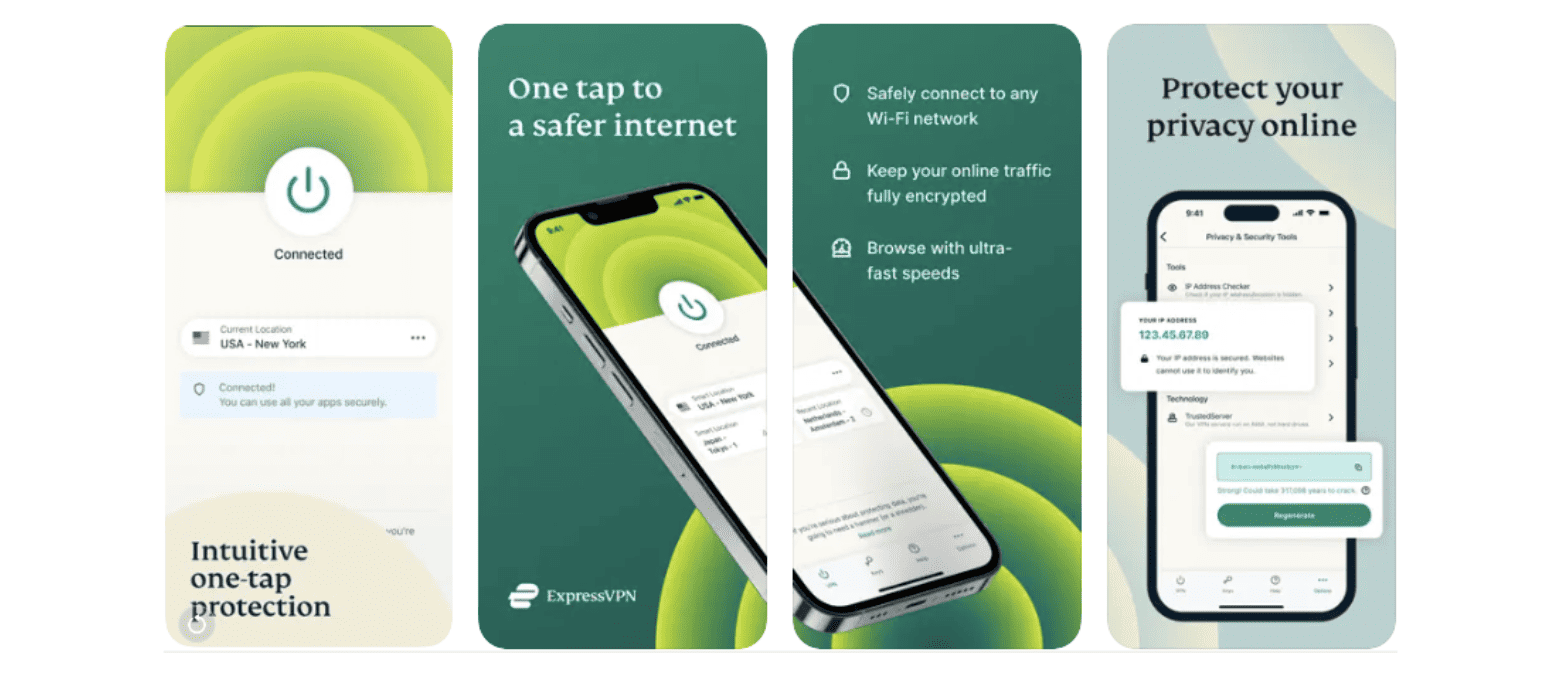 ExpressVPN Screenshots