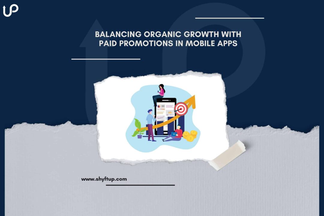 Balancing Organic Growth with Paid Promotions in Mobile Apps