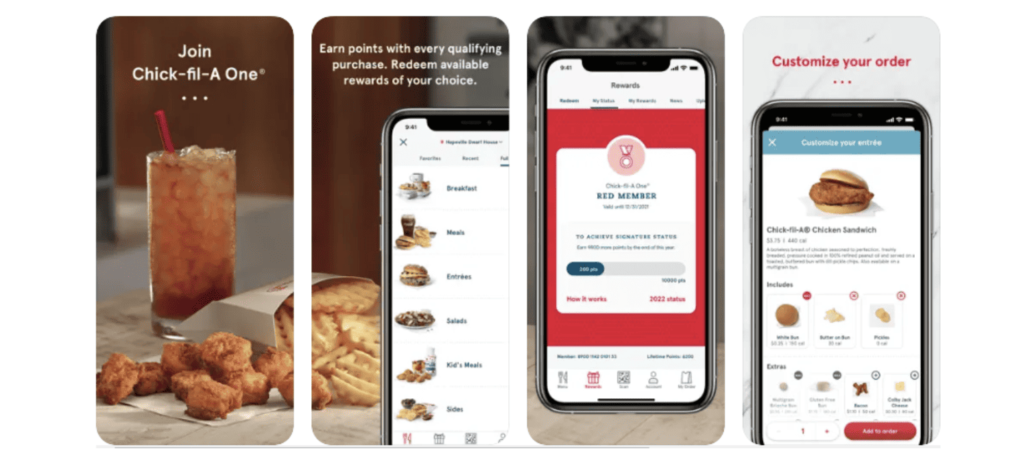 Chick-fil-A Screenshots