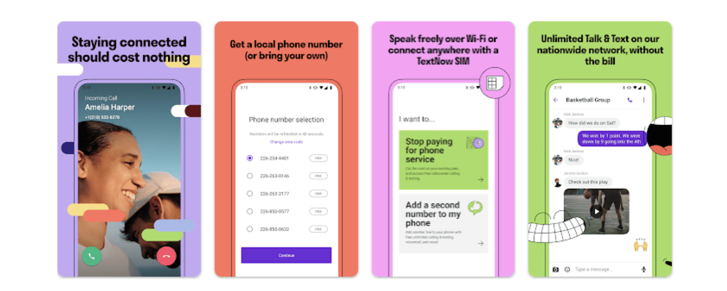 TextNow Screenshots