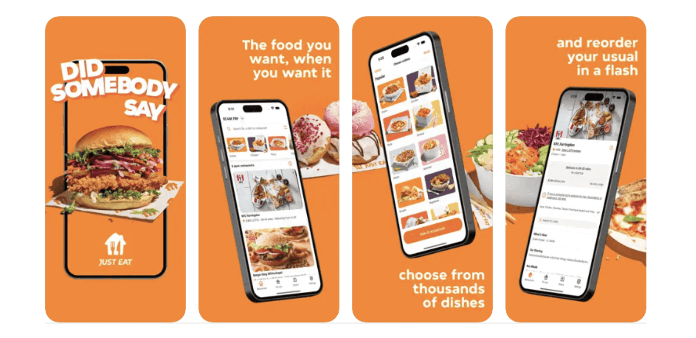 Just Eat Screenshots