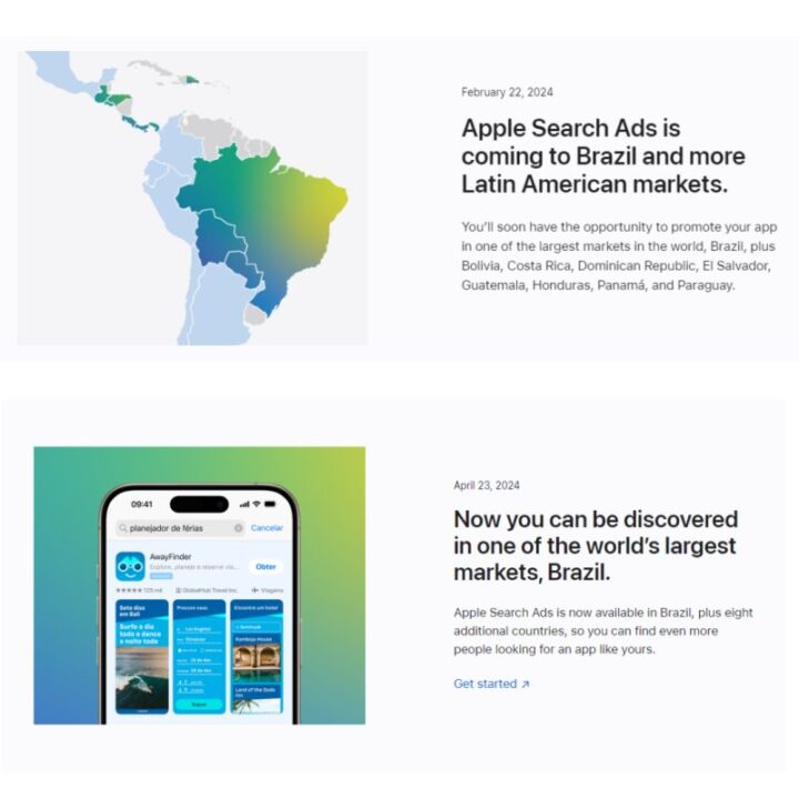 Apple Search Ads Brazil Latin America