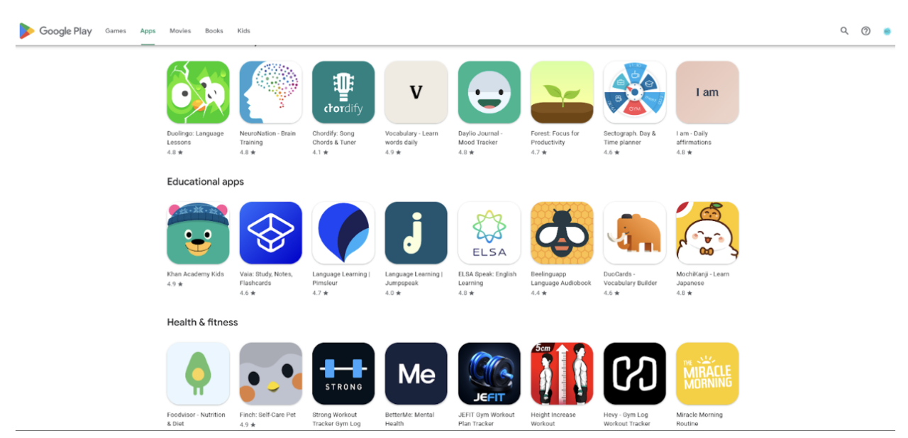 Difference between Apple App Store and Google Play Store